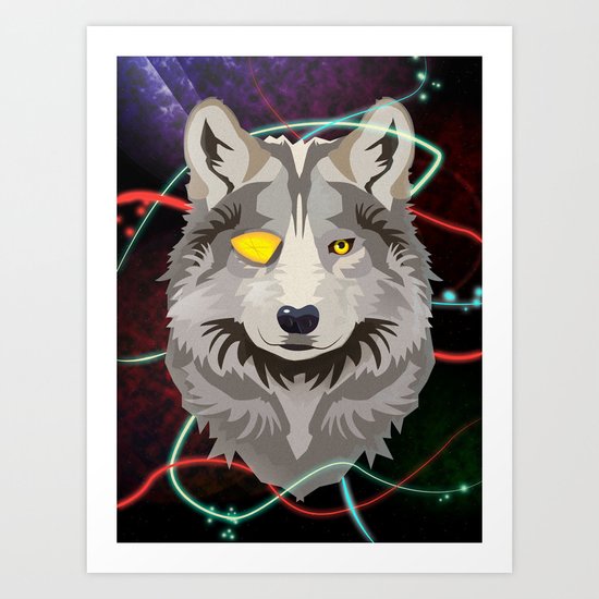 Odinwolf Art Print