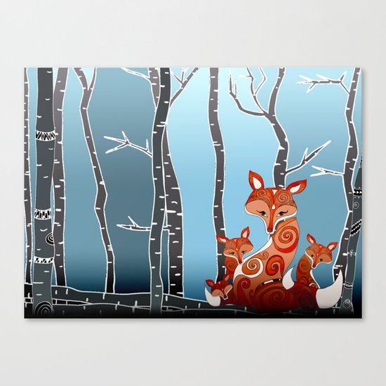 FoX Canvas Print