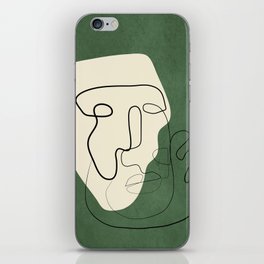 Abstract Portrait 4 iPhone Skin
