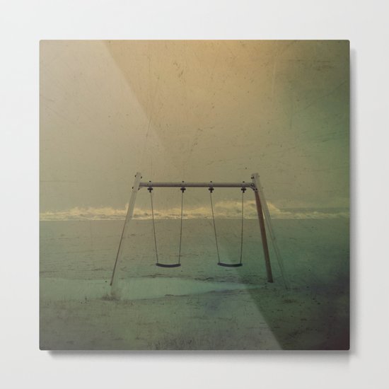 Forgotten swings Metal Print