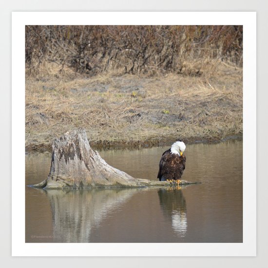 Self Reflection! Art Print