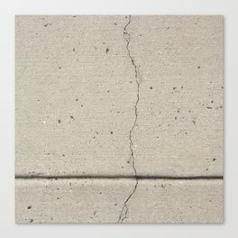 Real, Concrete, not Abstract Canvas Print