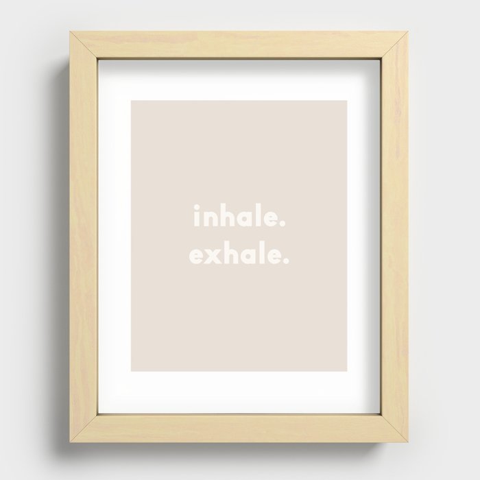 Recessed Framed Print