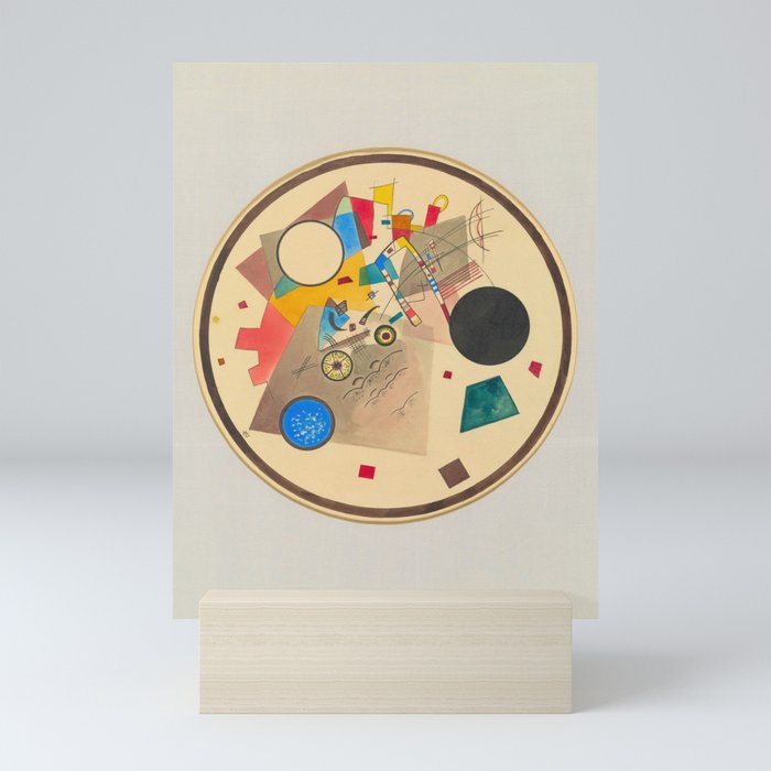 Light Circle by Wassily Kandinsky Mini Art Print