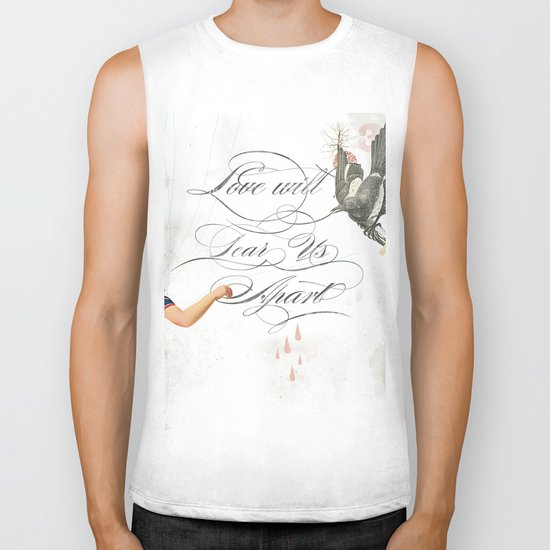 L.W.T.U.A (Love will tear us apart) Biker Tank