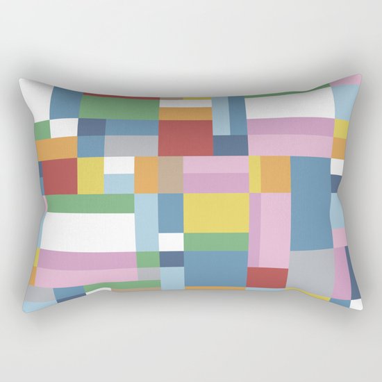 Map Close Rectangular Pillow