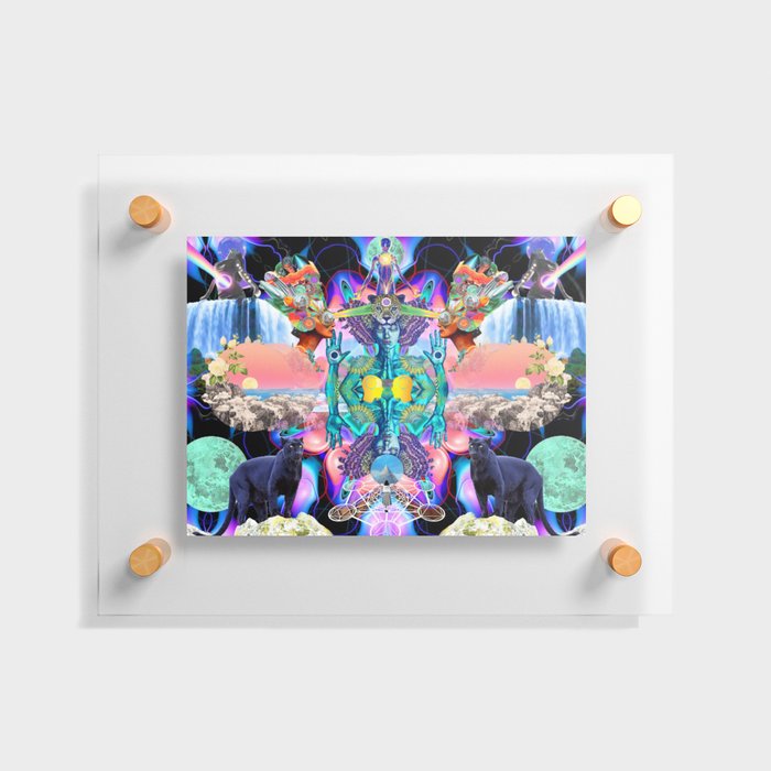 'Extra Sensory Perceptions & Supernatural Abilities' Floating Acrylic Print