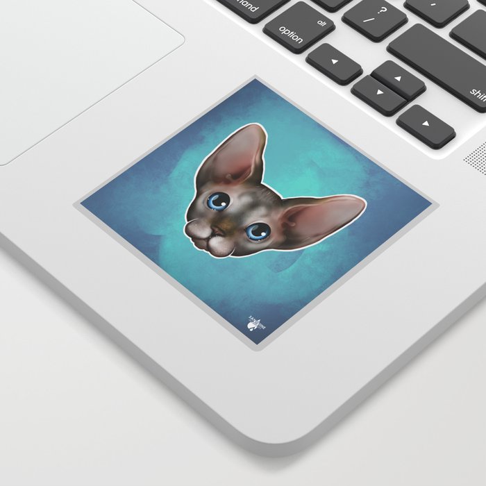 Wild sphynx Sticker