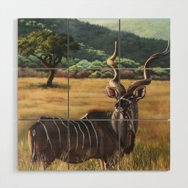 Kudu Wood Wall Art