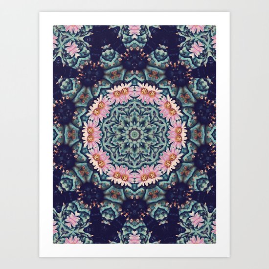 Shaping Realities (Mandala) Art Print