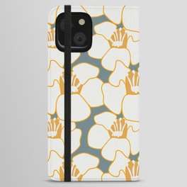 Bold Gold Poppy By SalsySafrano. iPhone Wallet Case