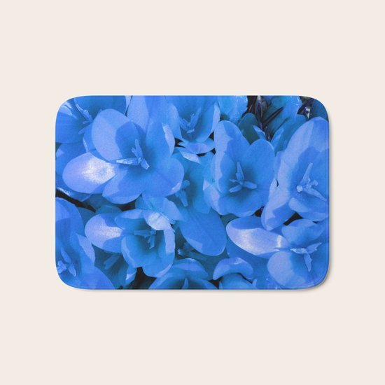 Blue Summer Bath Mat