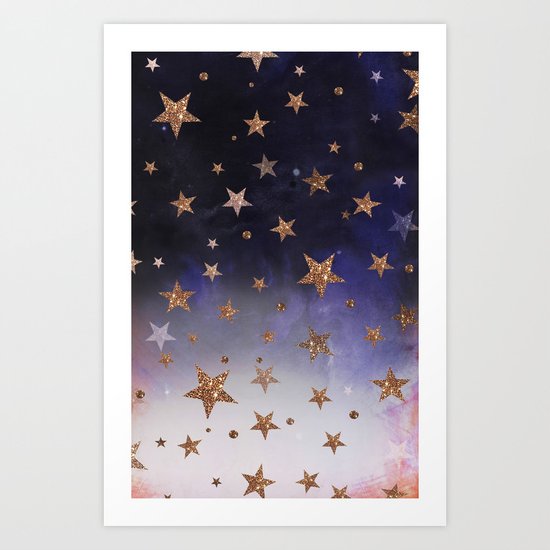 Star Clouds Art Print
