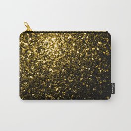 Beautiful Yellow Gold sparkles Carry-All Pouch