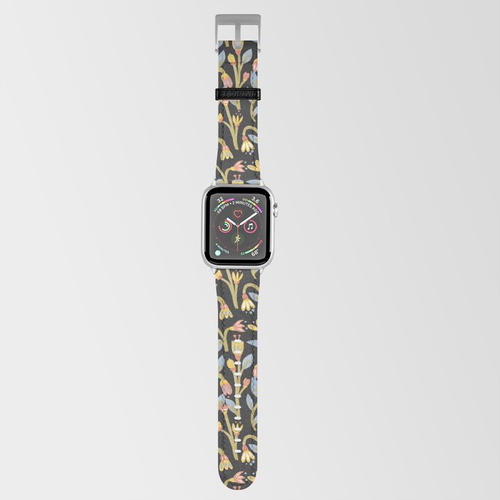 Dark Botanical Story Apple Watch Band