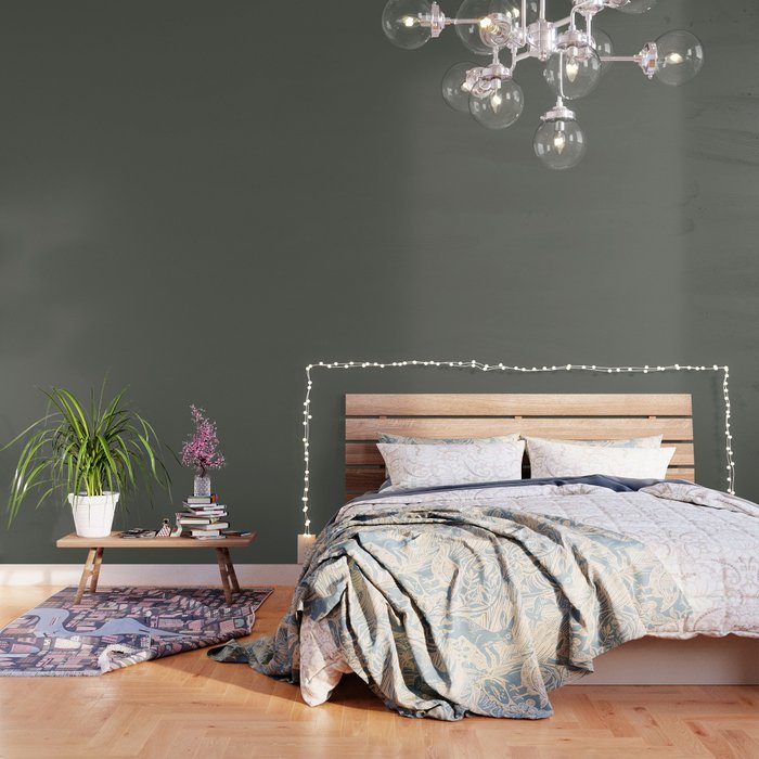 The Perfect Dark and Moody Green Paint Color — The Property Lovers