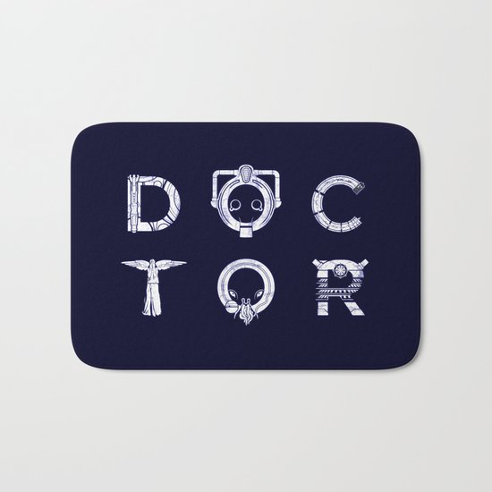 DOCTOR (Letters) Bath Mat