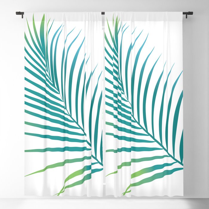 Palm Leaf Blackout Curtain