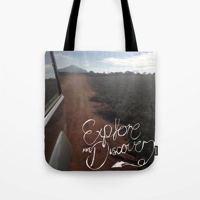 Explore and discovery Tote Bag