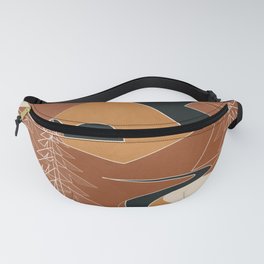 Minimal Abstract Art Landscape 04 Fanny Pack