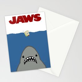 Jaws poster - Martha's Vineyard Stationery Cards