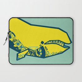 yellow whales Laptop Sleeve
