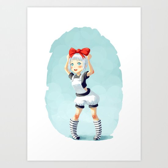 Little Witch Art Print