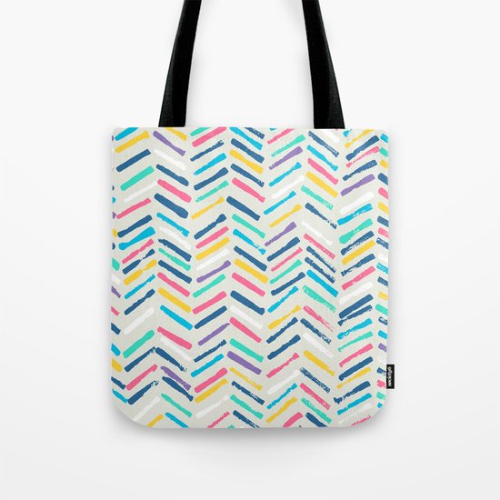 Herringbone Tote Bag