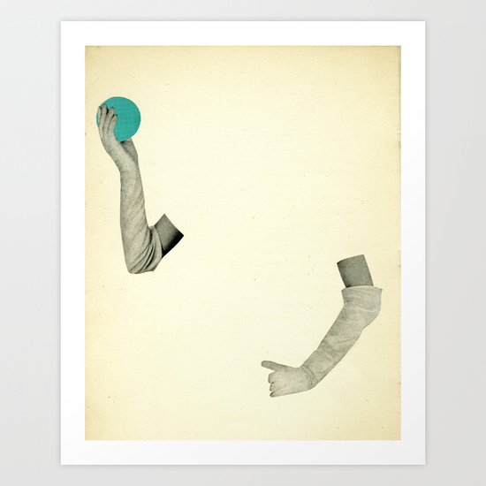 Disappearing Act Art Print