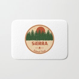Sierra National Forest Bath Mat