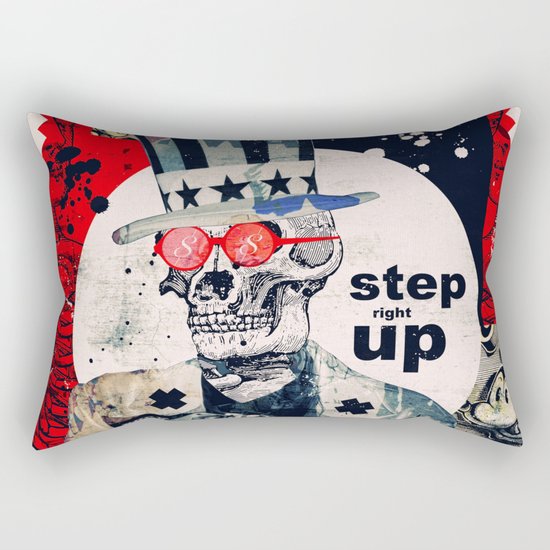Step Right Up Rectangular Pillow