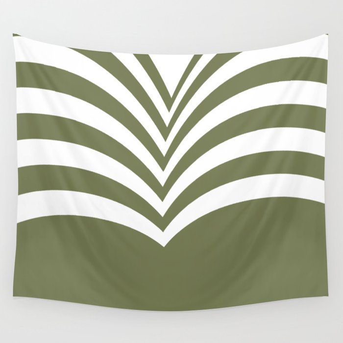 Forest green hills Wall Tapestry