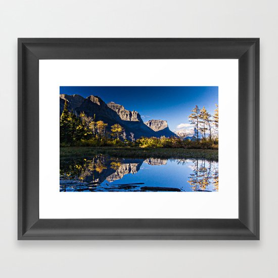 Glacier National Park Framed Art Print
