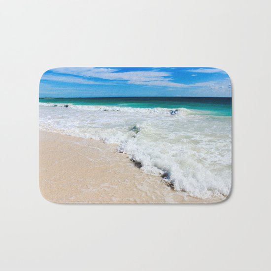 Tulum Waves Bath Mat