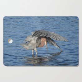 Reddish Egret Fishing Cutting Board