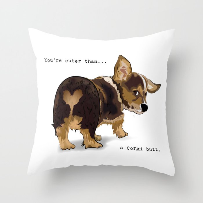 Corgi but pillow hot sale