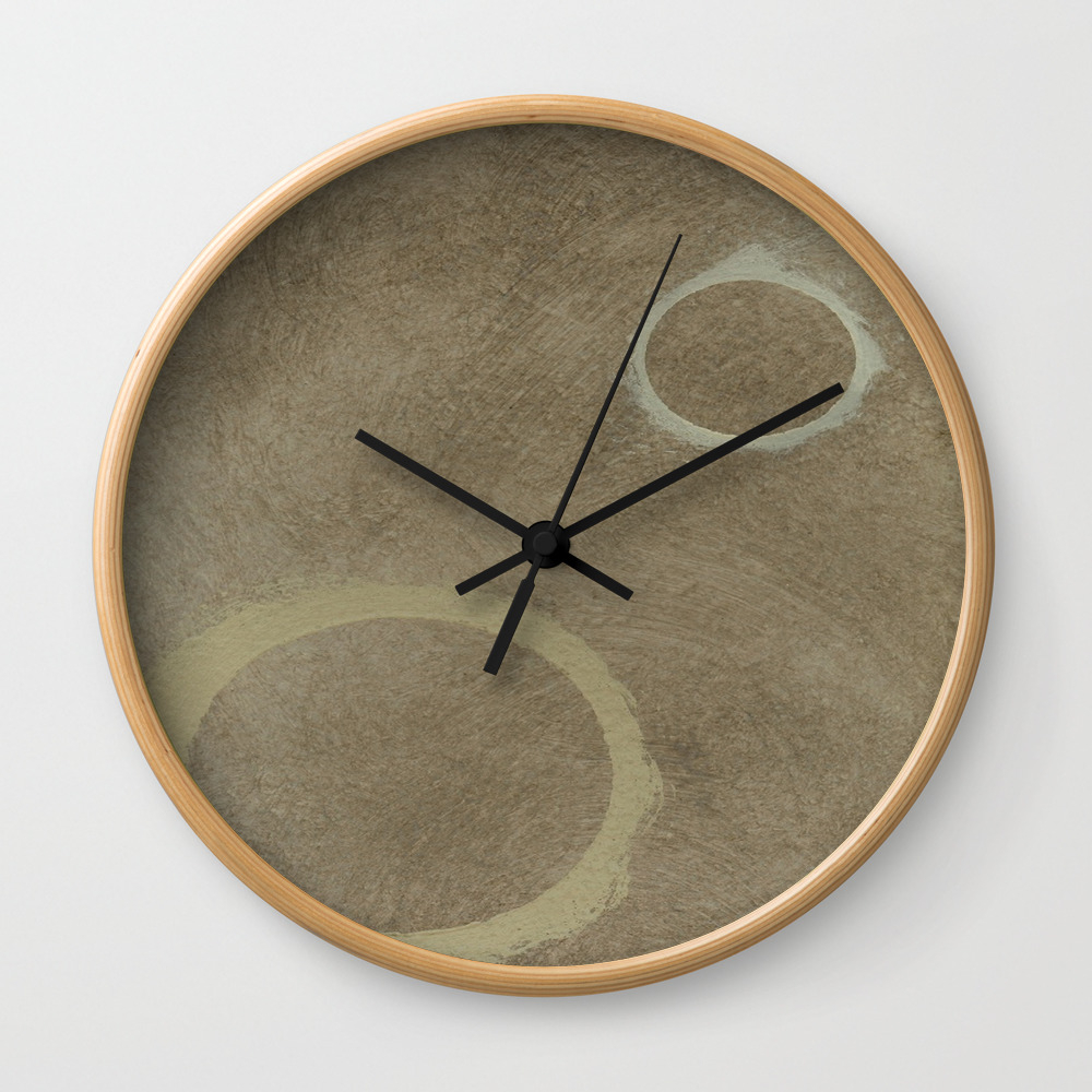 Two Circles Modern Art Abstract California Cool Popular