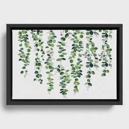 Eucalyptus Garland  Framed Canvas