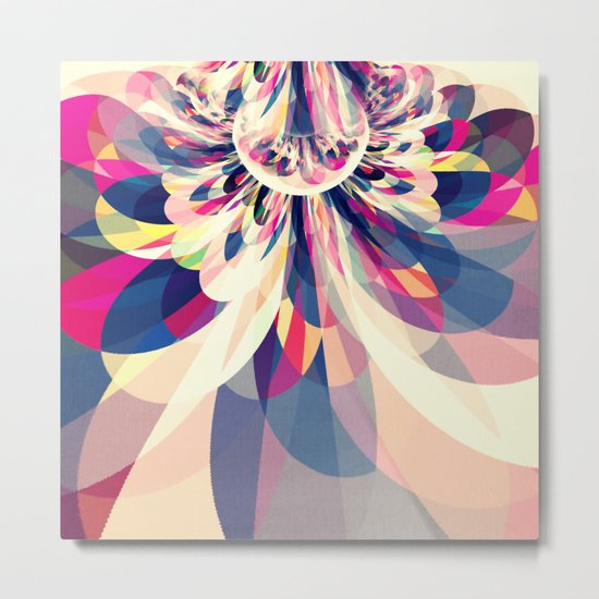 Drops of Color Metal Print