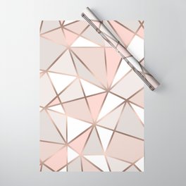 Rose Gold Perseverance Wrapping Paper
