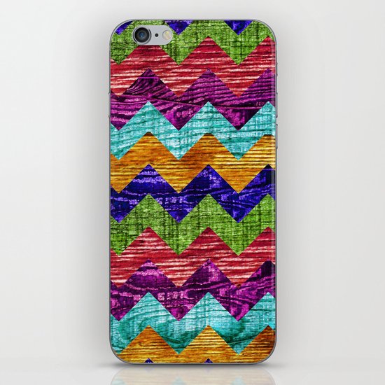 Natural Chevron Flow iPhone & iPod Skin