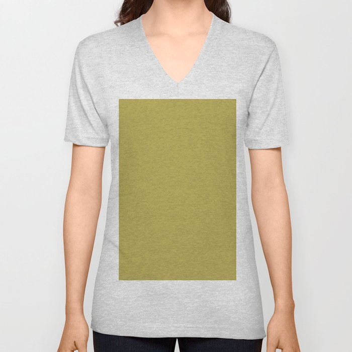 Starfruit Green V Neck T Shirt