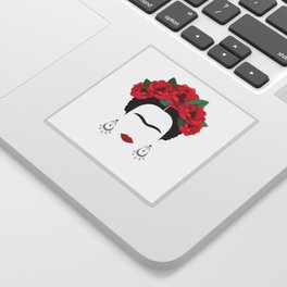 Frida eyebrowns Sticker