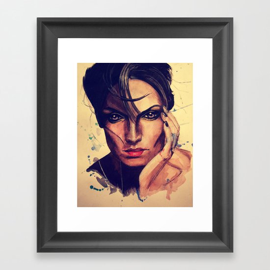 Adamantine Framed Art Print