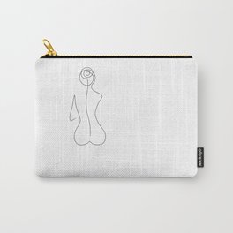 Sitting Beauty Carry-All Pouch
