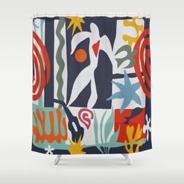 Inspired to Matisse Shower Curtain