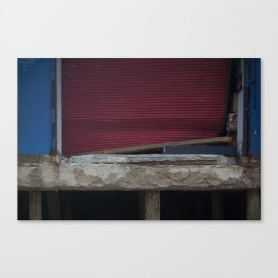 Red Gate, After Sandy Canvas Print