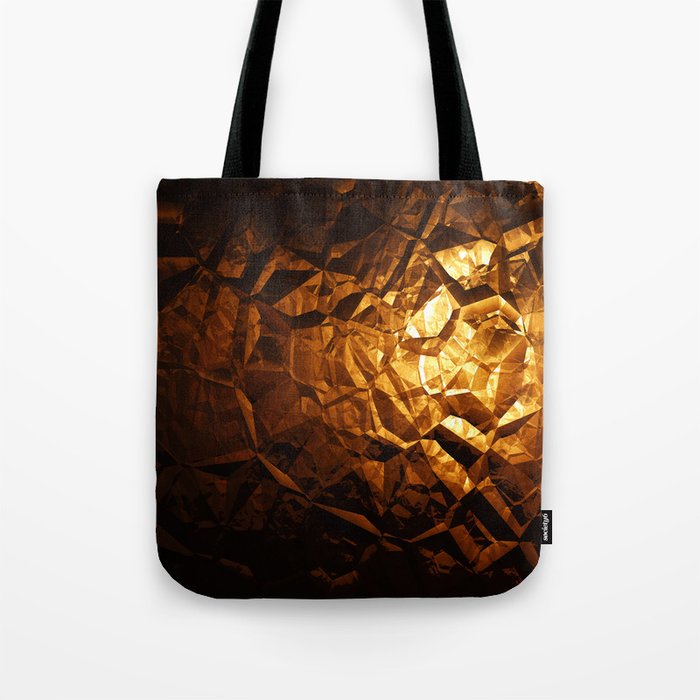 Golden Wrapper Tote Bag