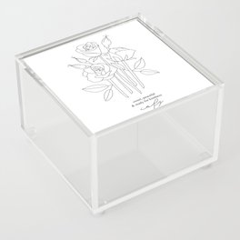 ISFJ Bouquet Acrylic Box