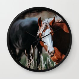 Wild and Free Wall Clock